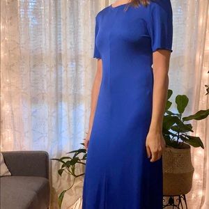 &Other Stories Blue Midi Dress